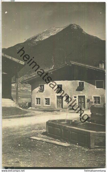 Ehrwald - Foto-Ansichtskarte - Verlag Luis Gruber Ehrwald 20er Jahre