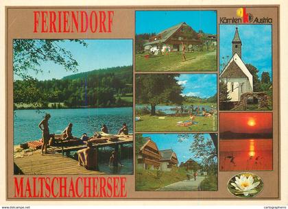 Austria Karnten Feldkirchen Maltschachersee multi view