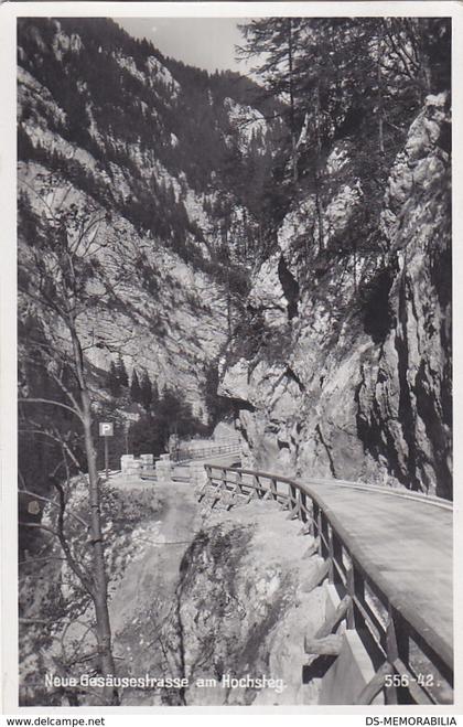 Gesause - Neue Gesausestrasse am Hochsteg