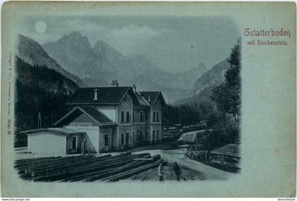 Gesäuse/Steiermark - Gesäuse, Gstatterboden mit Reichenstein