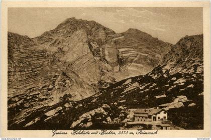 Gesäuse/Steiermark - Gesäuse, Hess-Hütte mit Hochtor