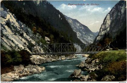 Gesäuse/Steiermark - Gesäuse, Kummerbrücke