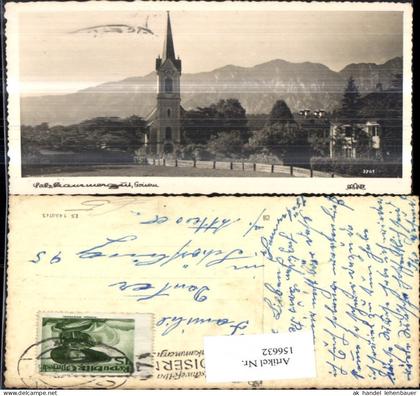 156632,Goisern Bad Goisern Ansicht m. Kirche Salzkammergut