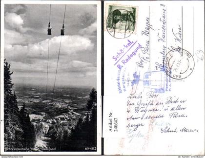 240647,Schöckelseilbahn Seilbahn m. St. Radegund Totale