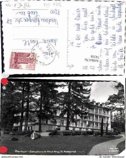 74338,Merkur Sanatorium St Radegund bei Graz