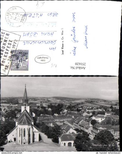 251620,Hollabrunn Teilansicht Kirche