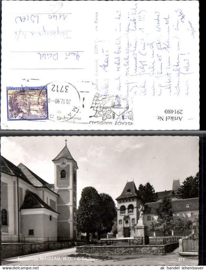 291480,Maissau Kirchenplatz Kirche Denkmal