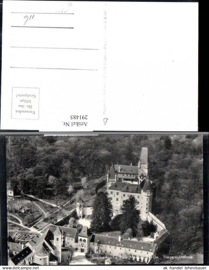 291485,Stadt Maissau Schloss Fliegeraufnahme
