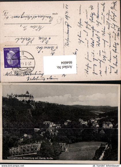 664604,Rosenburg a. Kamp Rosenburg-Mold