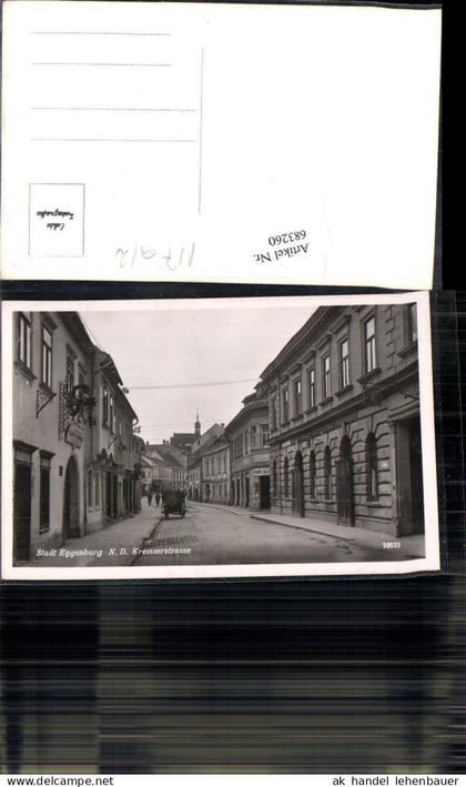 683260 Stadt Eggenburg Kremserstrasse