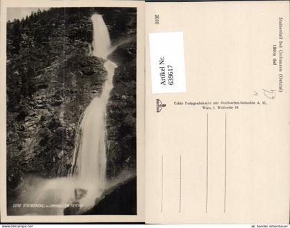 639617,Foto Ak Stuibenfall b. Umhausen Oetztal Wasserfall Umhausen
