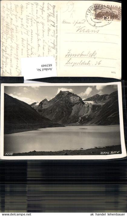 683949 Rifflsee Pitztal St. Leonhard im Pitztal Mandarfen Imst pub Much Heiss 3208