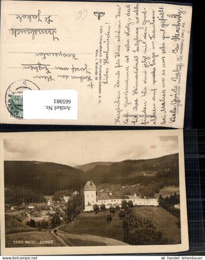 665981,Foto Ak Matrei am Brenner