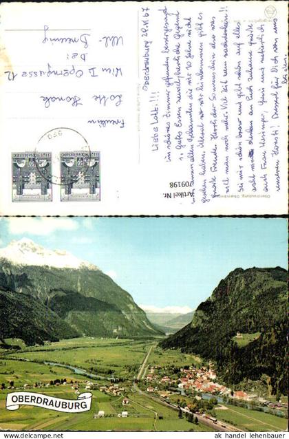 709198 Fliegeraufnahme Oberdrauburg pub Alpine Luftbild