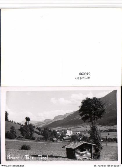 516098,Brixen im Thale Teilansicht Bergkulisse