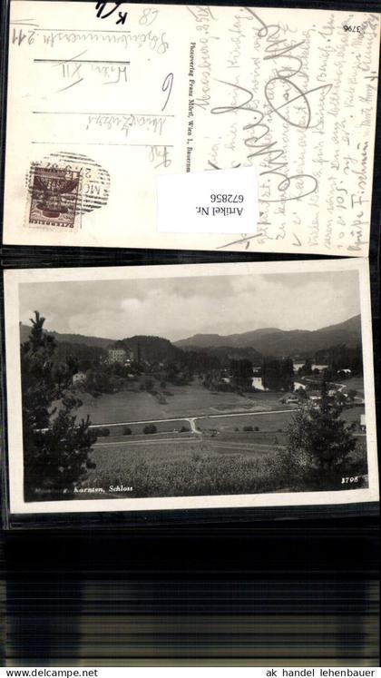 672856,Moosburg Schloss Ansicht