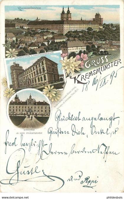 AUTRICHE  KREMSMUNSTER  gruss ....