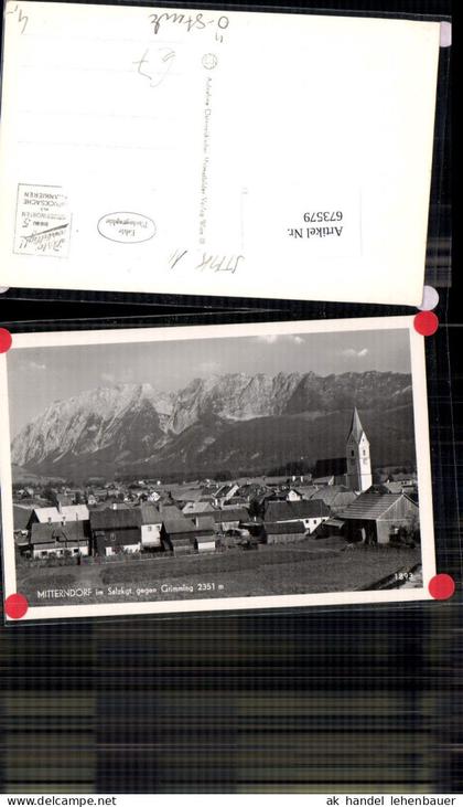 673579,Foto Ak Mitterndorf geg. Grimming Bad Mitterndorf