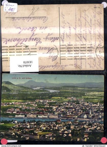 183070,Linz m. Urfahr Teilansicht