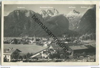 Lofer - Steinberge - Foto-Ansichtskarte - Verlag Schöllhorn Innsbruck