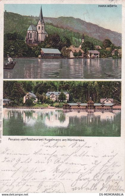 Maria Wörth - Pension Restaurant Kzgelmann 1902