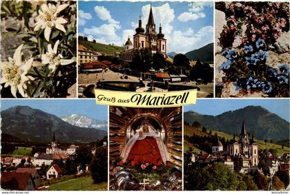 Mariazell/Steiermark - Mariazell, Grüsse, div.Bilder