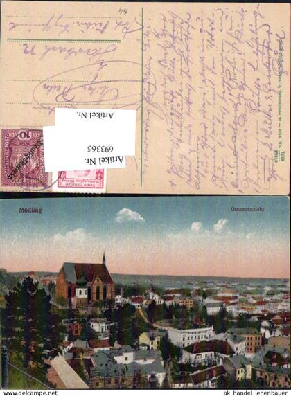 693365 Mödling bei Wien gel Harbach Weitra