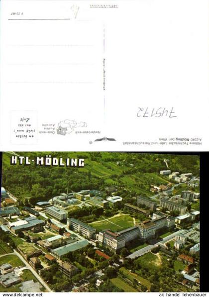745172 Luftbild Mödling b. Wien HTL Schule