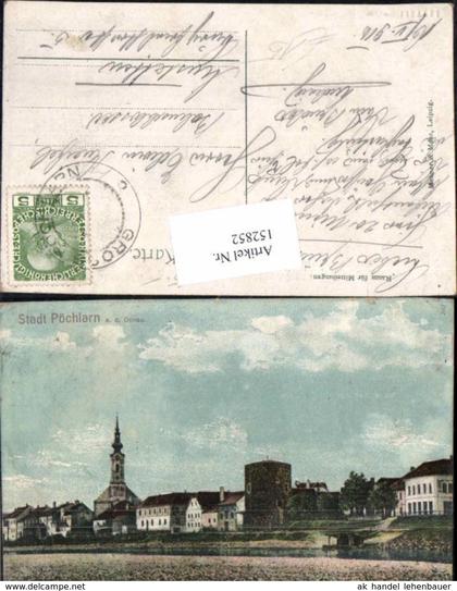 152852,Stadt Pöchlarn a.d. Donau 1915
