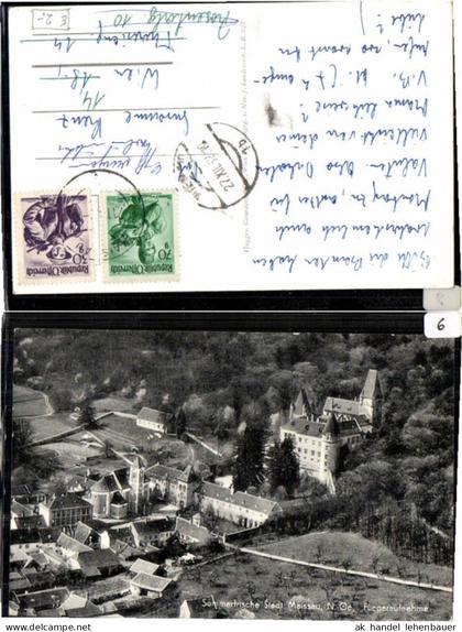 71601,Maissau bei Horn Fliegeraufnahme 1952