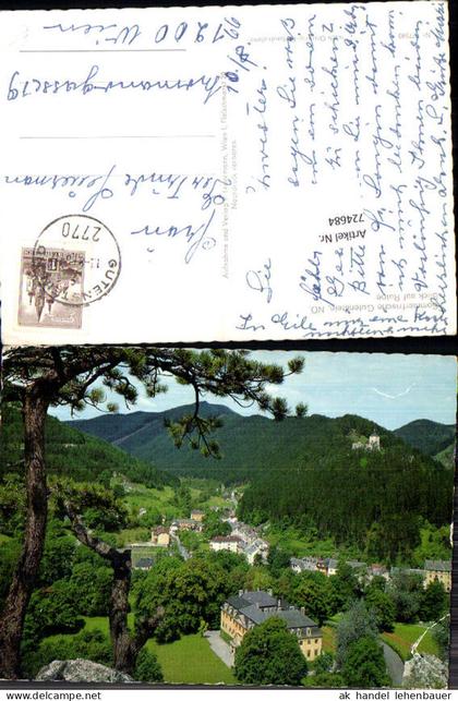 724684 Gutenstein Ansichtskarte Gemeinde Gutenstein Bez. Wiener Neustadt-Land