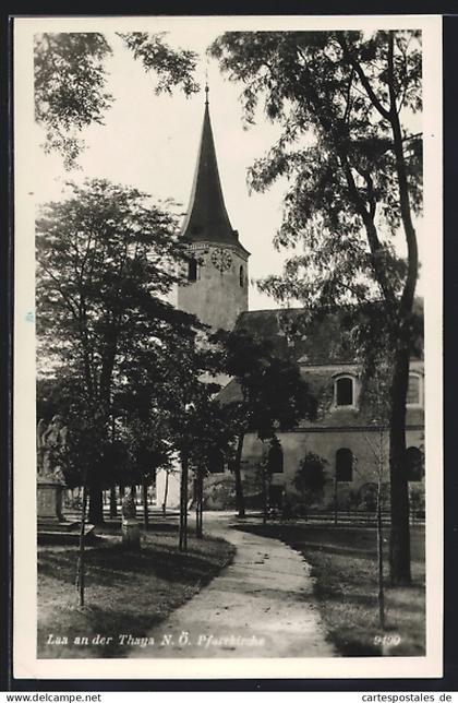AK Laa an der Thaya, Weg zur Pfarrkirche