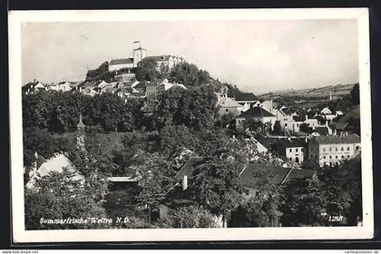 AK Weitra, Gesamtansicht mit Schloss