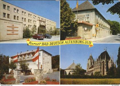 Bad Deutsch-Altenburg Neues Kurhaus Haus Riedmueller rom got Kirche