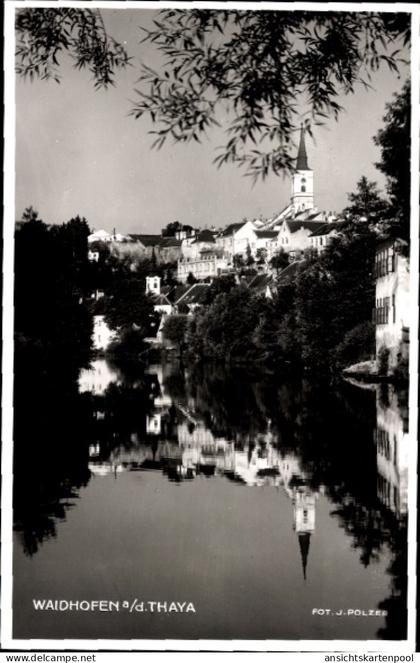CPA Waidhofen an der Thaya Niederösterreich, Teilansicht