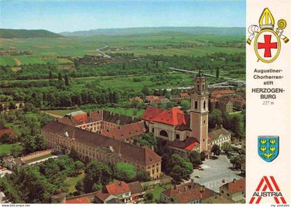 Herzogenburg Niederoesterreich AT Augustiner Chorherrenstift Fliegeraufnahme