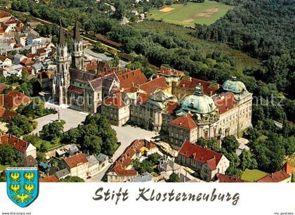 Klosterneuburg Stift Klosterneuburg Fliegeraufnahme