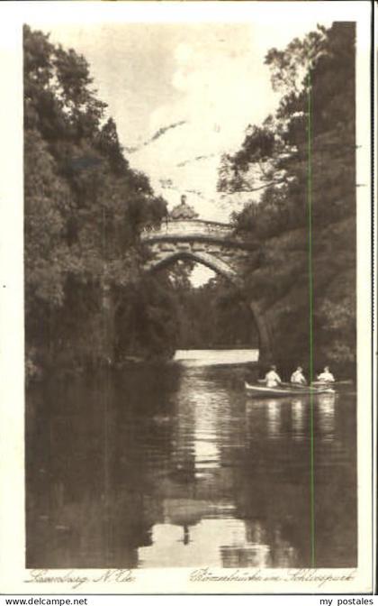 Laxenburg Bruecke ungelaufen ca. 1920