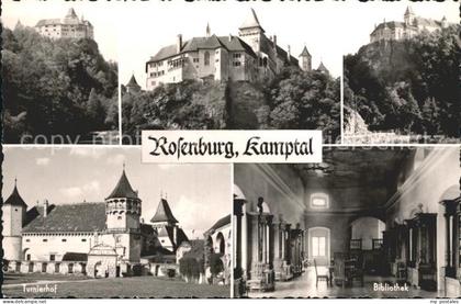 Rosenburg-Mold Burg Rosenburg Kamptal Turnierhof Bibliothek