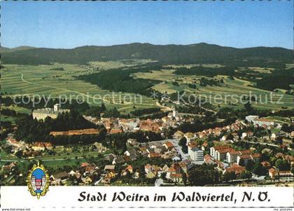 Weitra Schloss Fliegeraufnahme