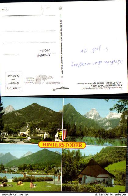 730448 Hinterstoder Sommererholungsort und Wintersportplatz Hinterstoder Bez. Kirchdorf an der Krems
