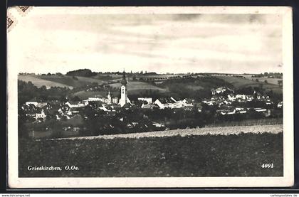 AK Grieskirchen /O. Oe., Ortsansicht aus der Vogelschau