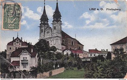 AK Linz a. D., Ortspartie am Pöstlingberg