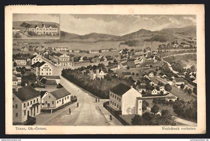 AK Traun, Teilansicht, Ortspartie