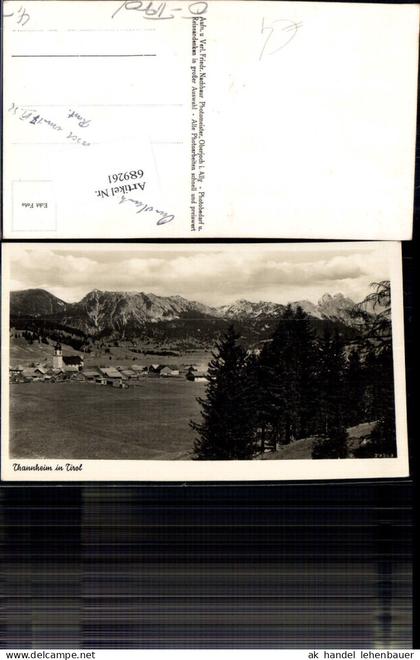 689261 Tannheim in Tirol