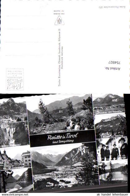 754927 Reutte und Umgebung Bez. Reutte