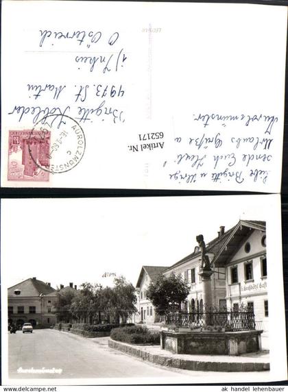 652171,tolle AK Aurolzmünster Hauptplatz b. Ried im Innkreis
