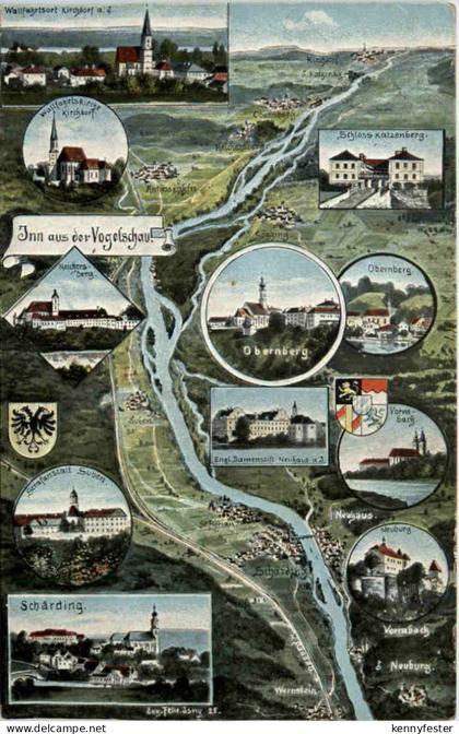 Kirchdorf Schärding - Künstler-AK Eugen Felle