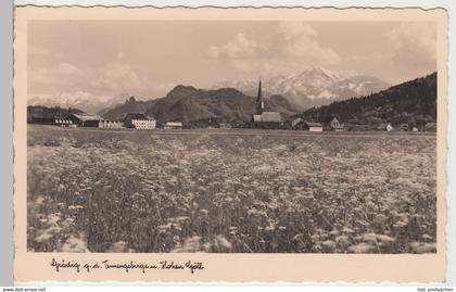 (107257) Foto AK Grödig gg. Tennengebirge u. Hoher Göll, 1941