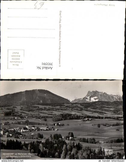393591,Henndorf am Wallersee Totale m. Gaisberg u. Untersberg Bergkulisse pub Cosy 936